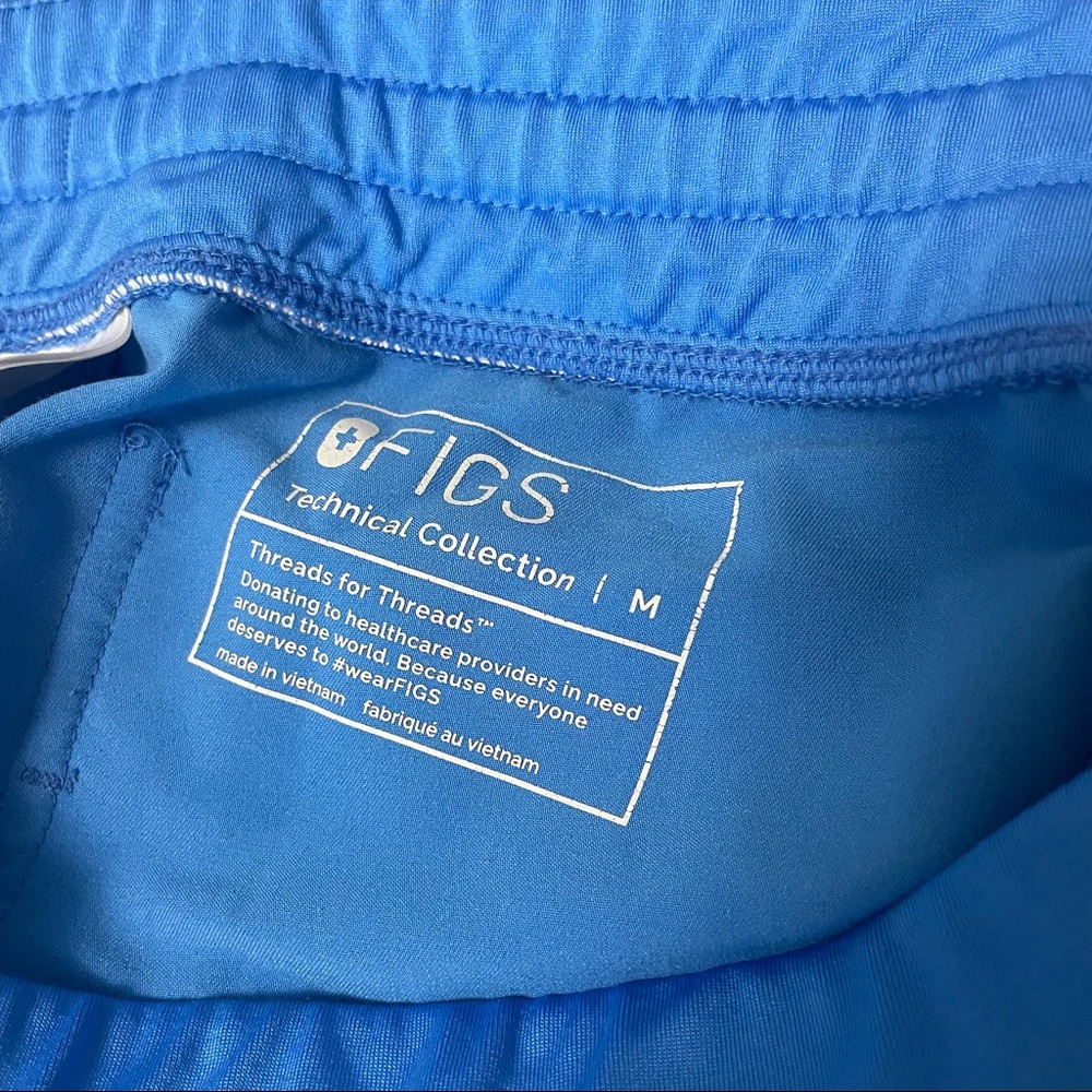 Figs blue joggers. Size medium. Willing to bundle with top